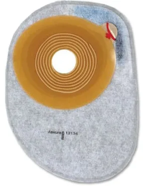 Assura Colostomy Pouch One-Piece System Midi Box of 30, Transparent