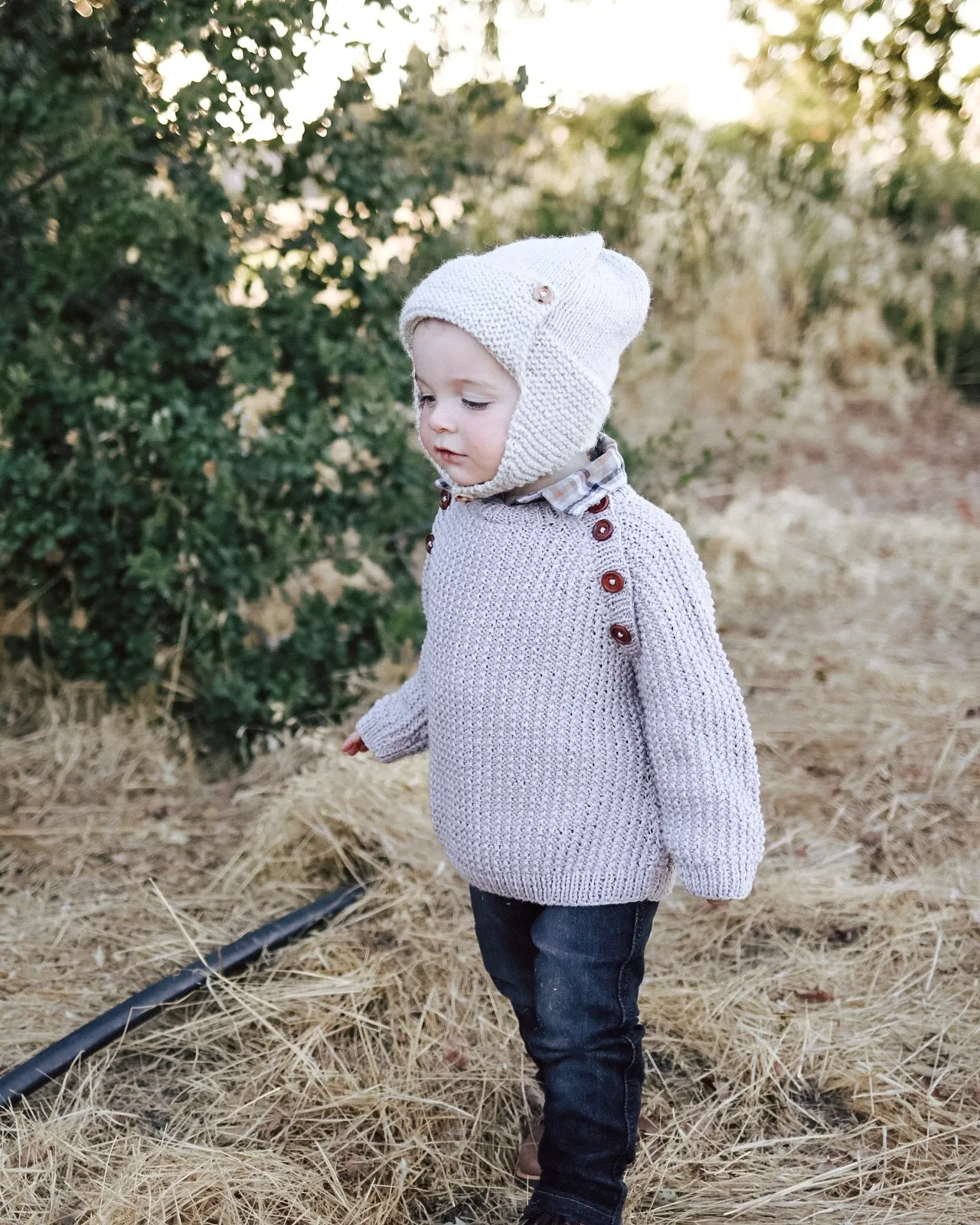 Aviator Knit Hat