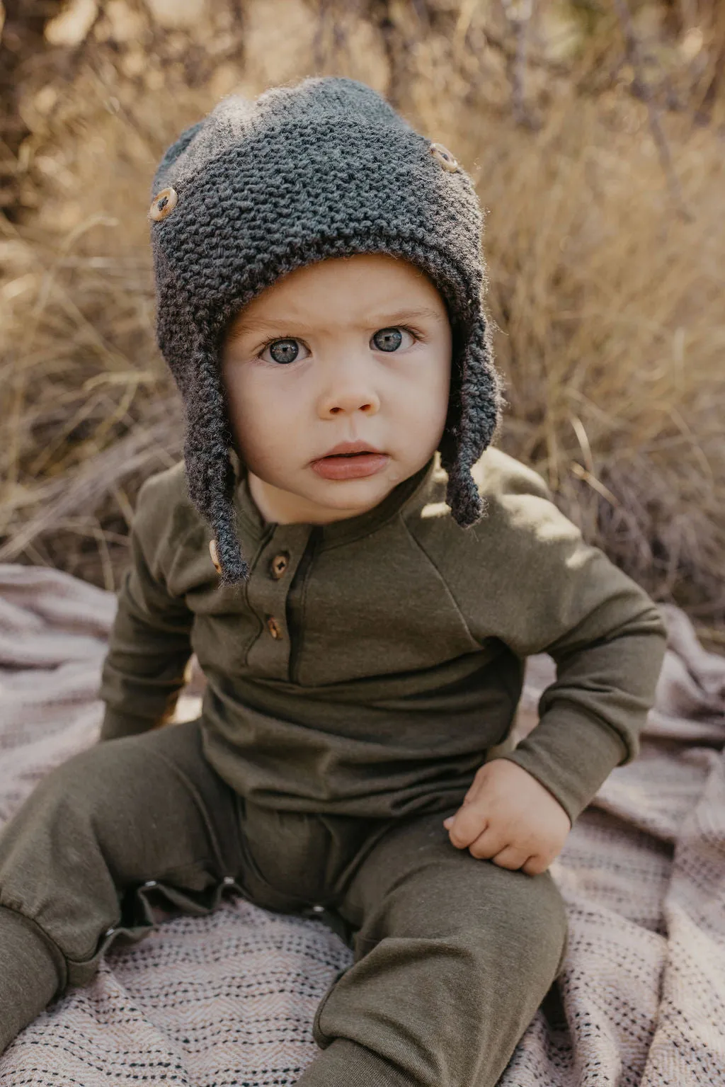 Aviator Knit Hat
