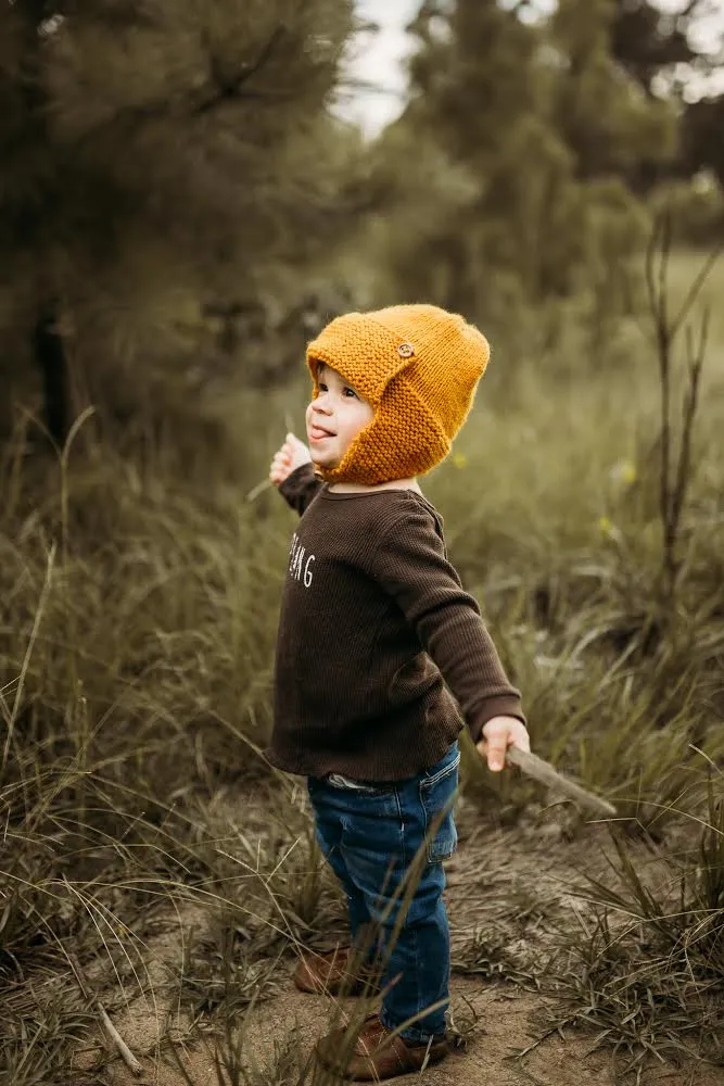 Aviator Knit Hat