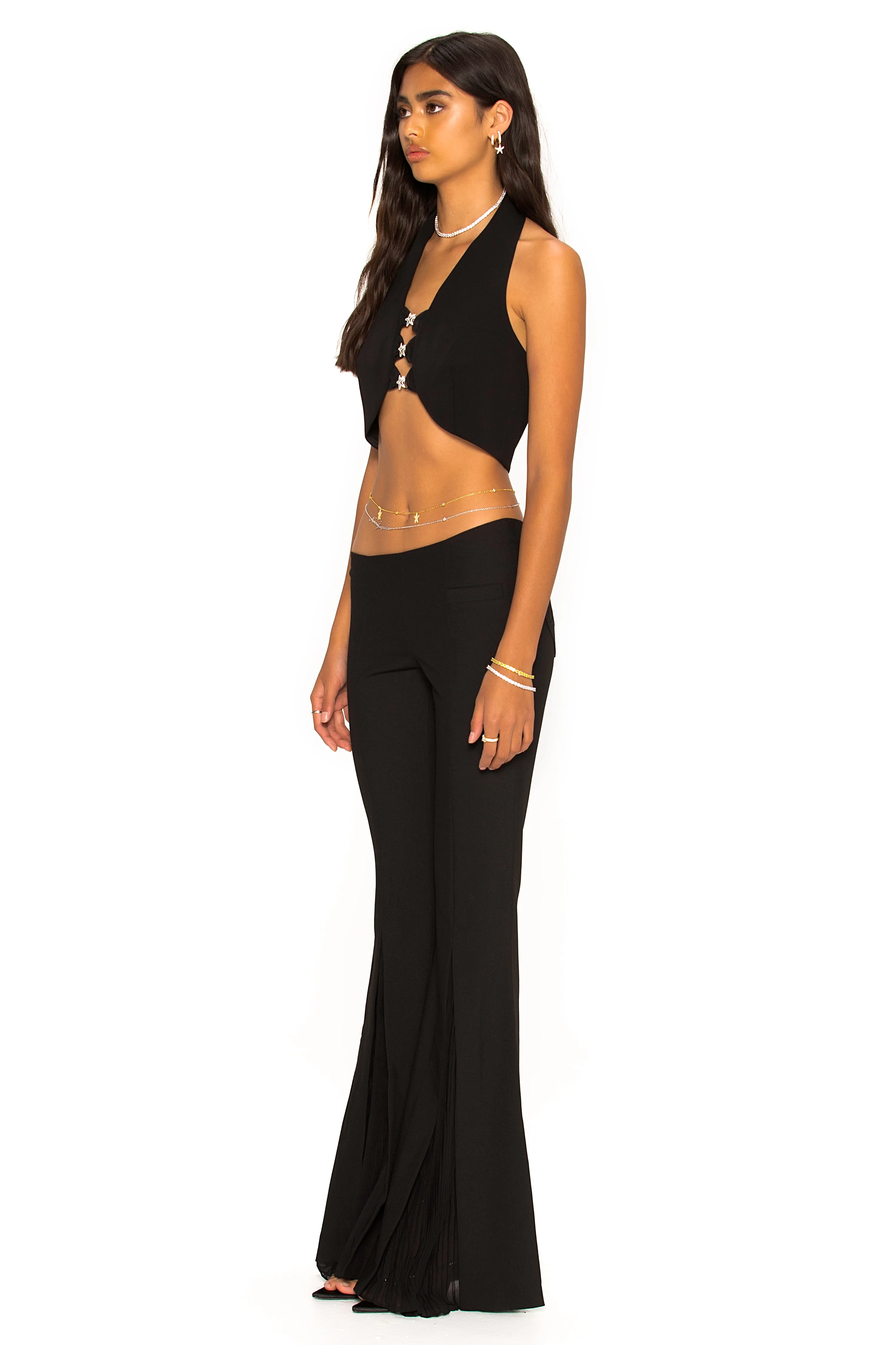 Bianca Crop Top (Black)