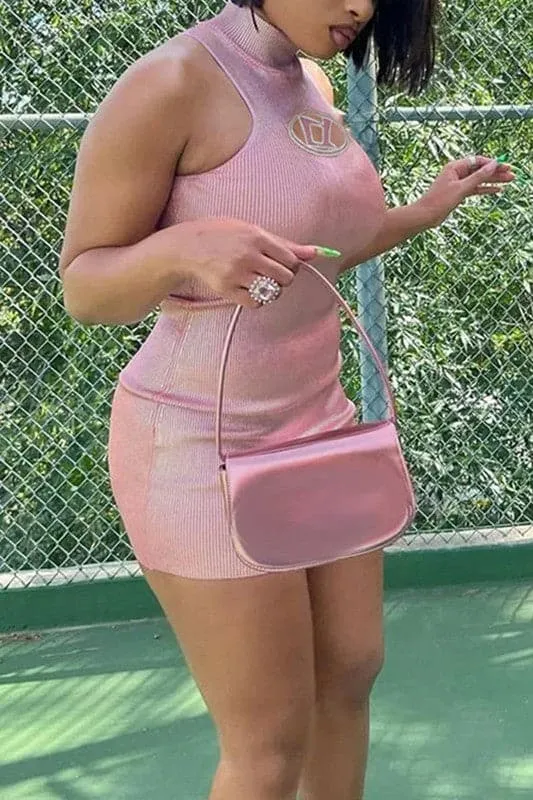 BZ314 Sleeveless Mini Dress