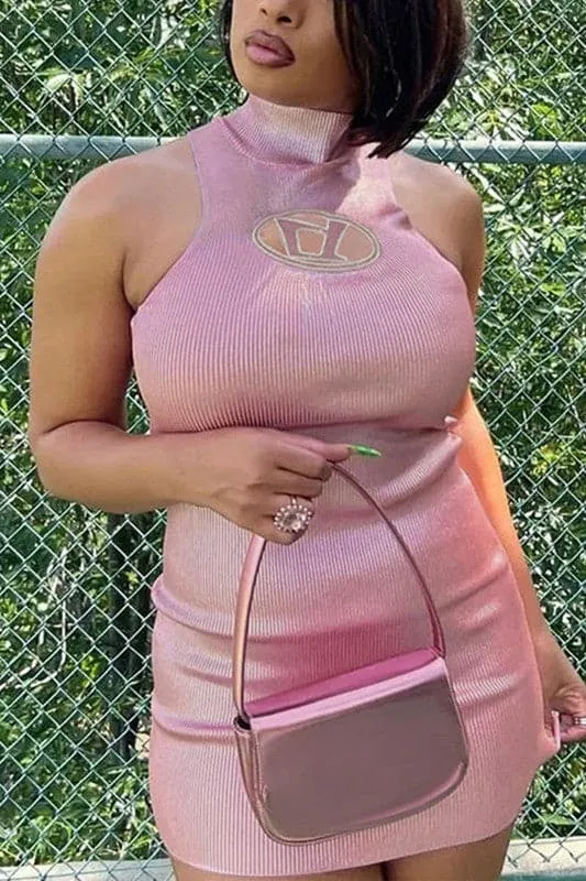 BZ314 Sleeveless Mini Dress
