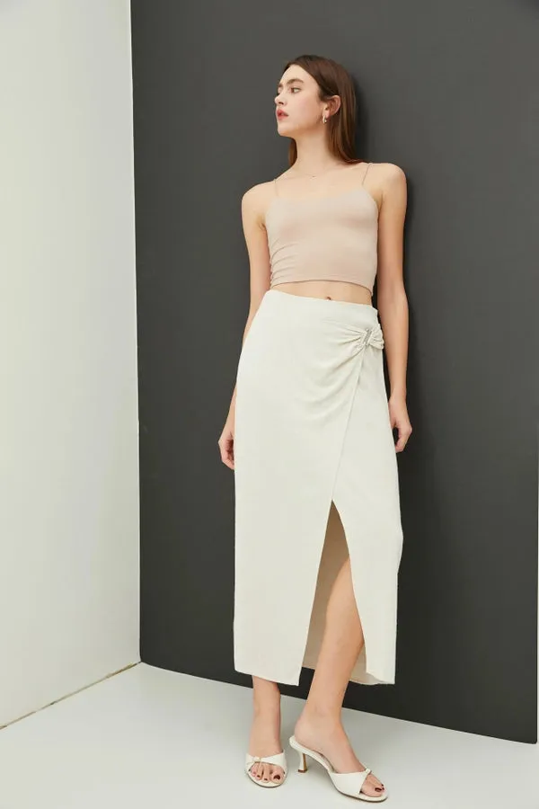 Croatia Linen Wrap SKirt