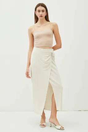 Croatia Linen Wrap SKirt