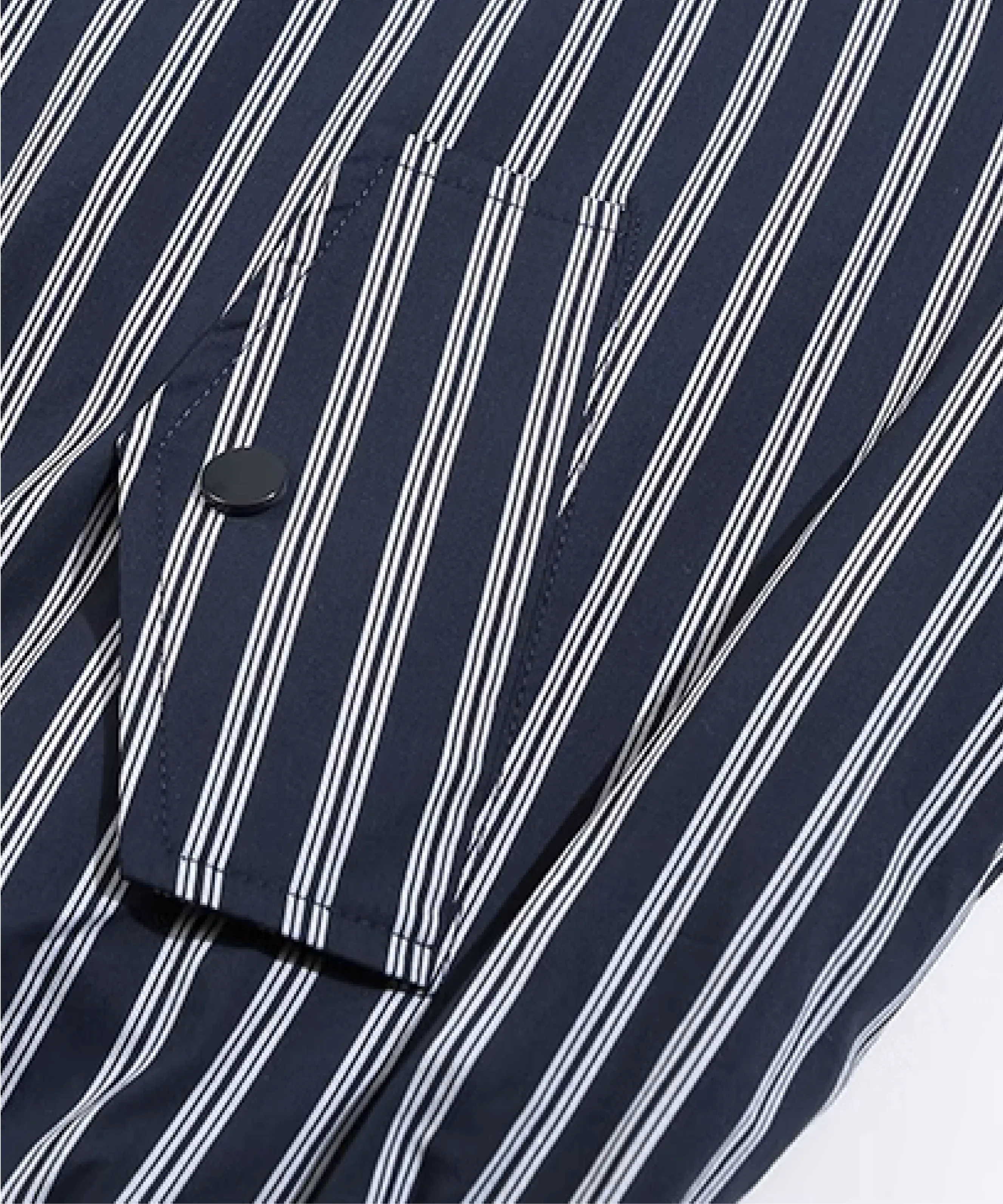 Cropped Stripe Jacket
