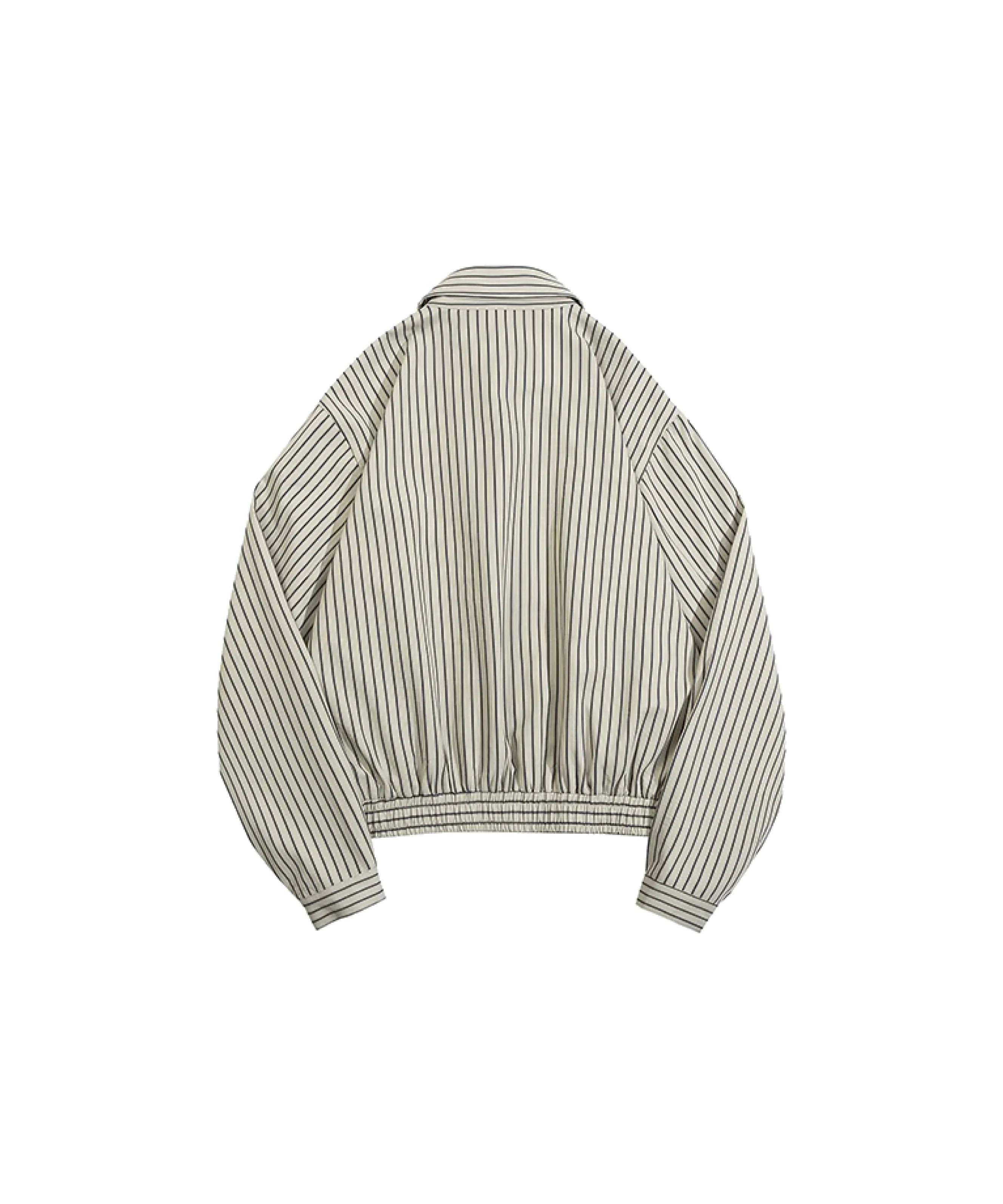 Cropped Stripe Jacket