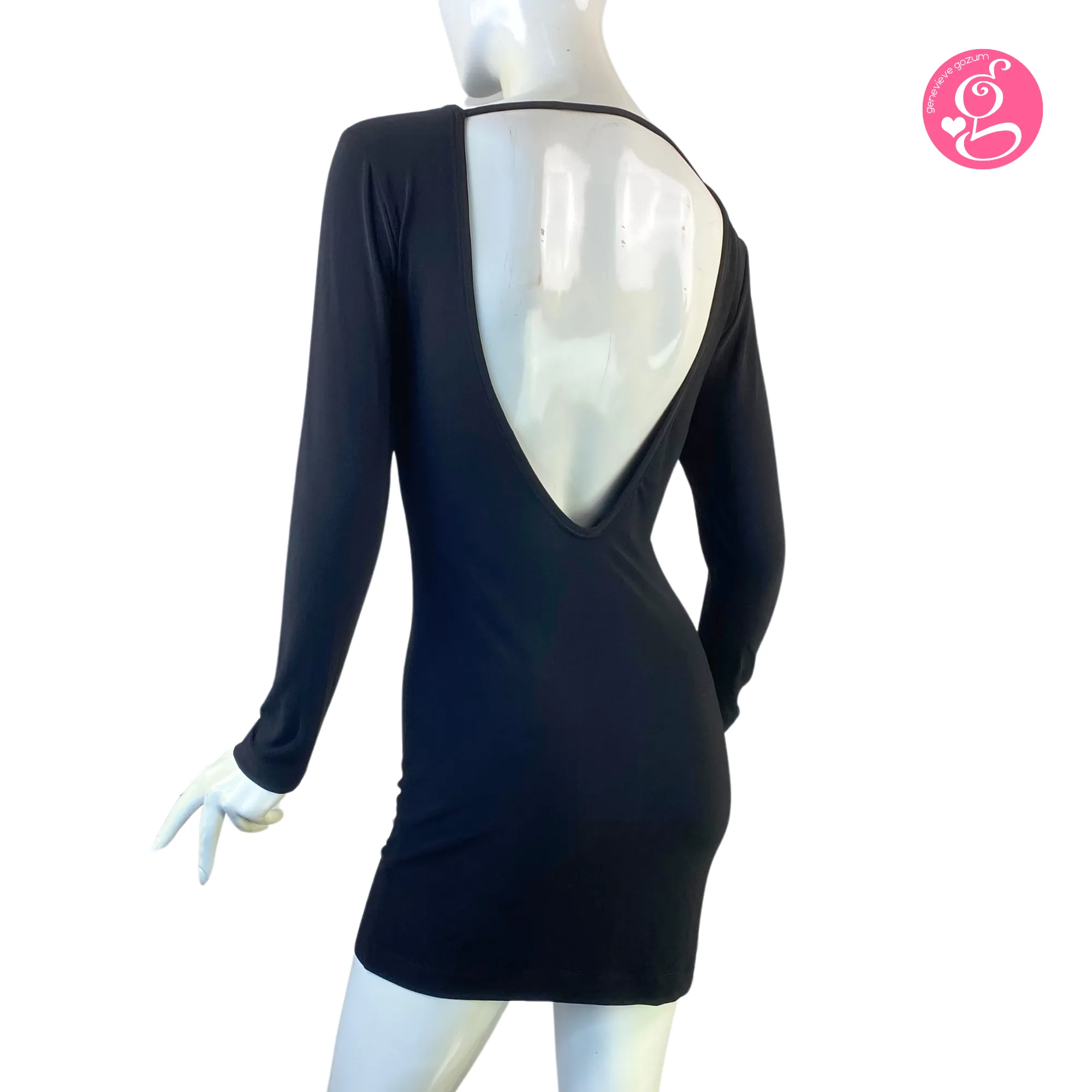 Dawn Backless Knee Length Dress