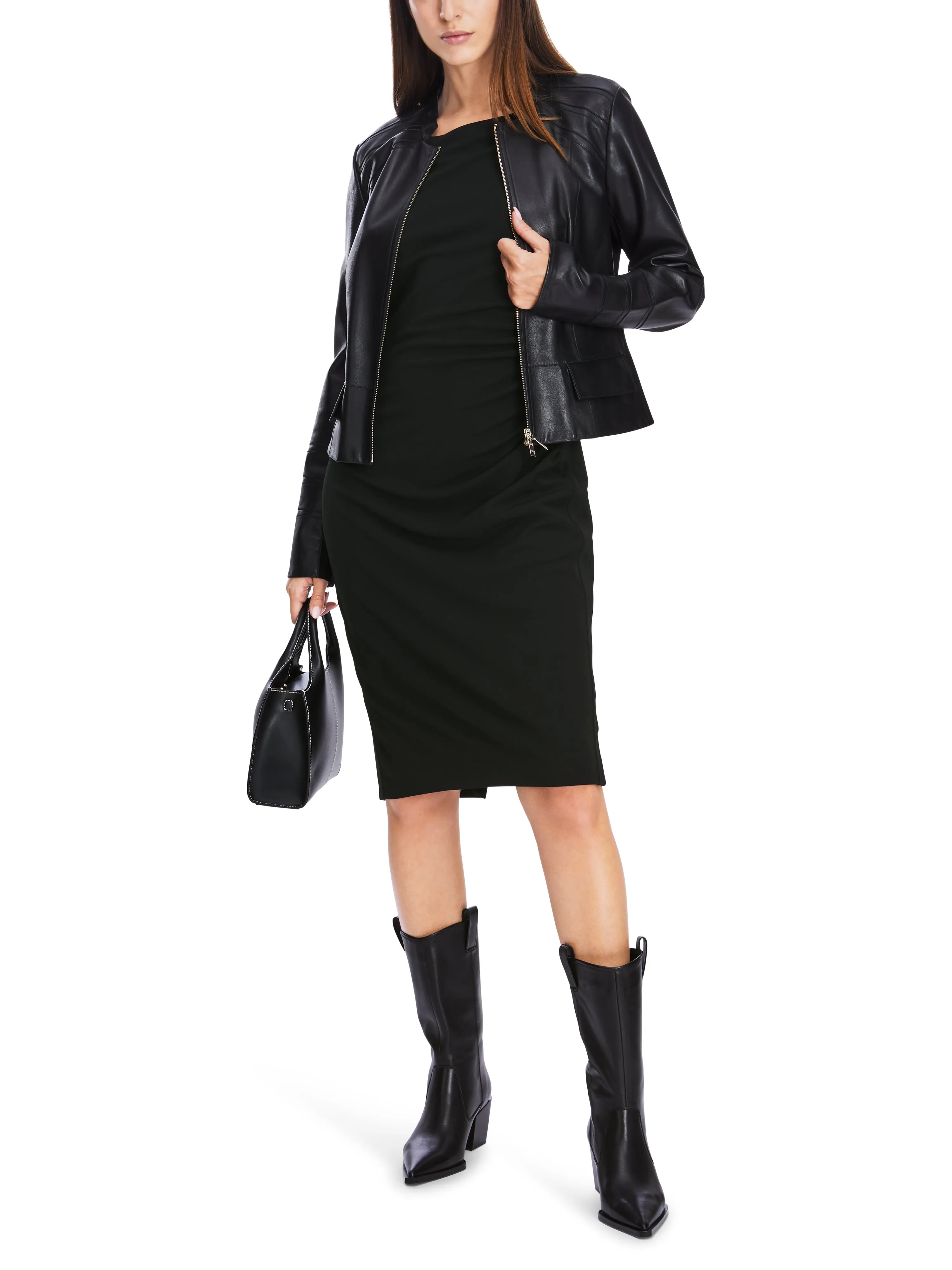 DRESS W WRAP EFFECT