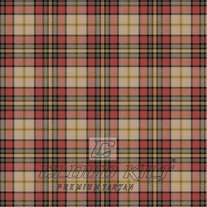 Fitzsimmons Red Ancient Tartan