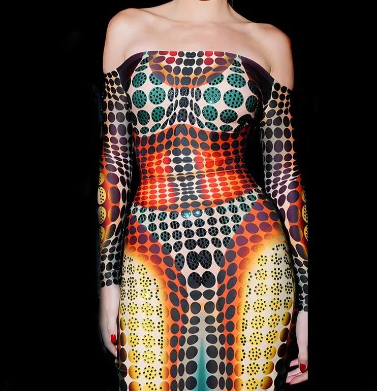 Got You Mesmerized Maxi Dress