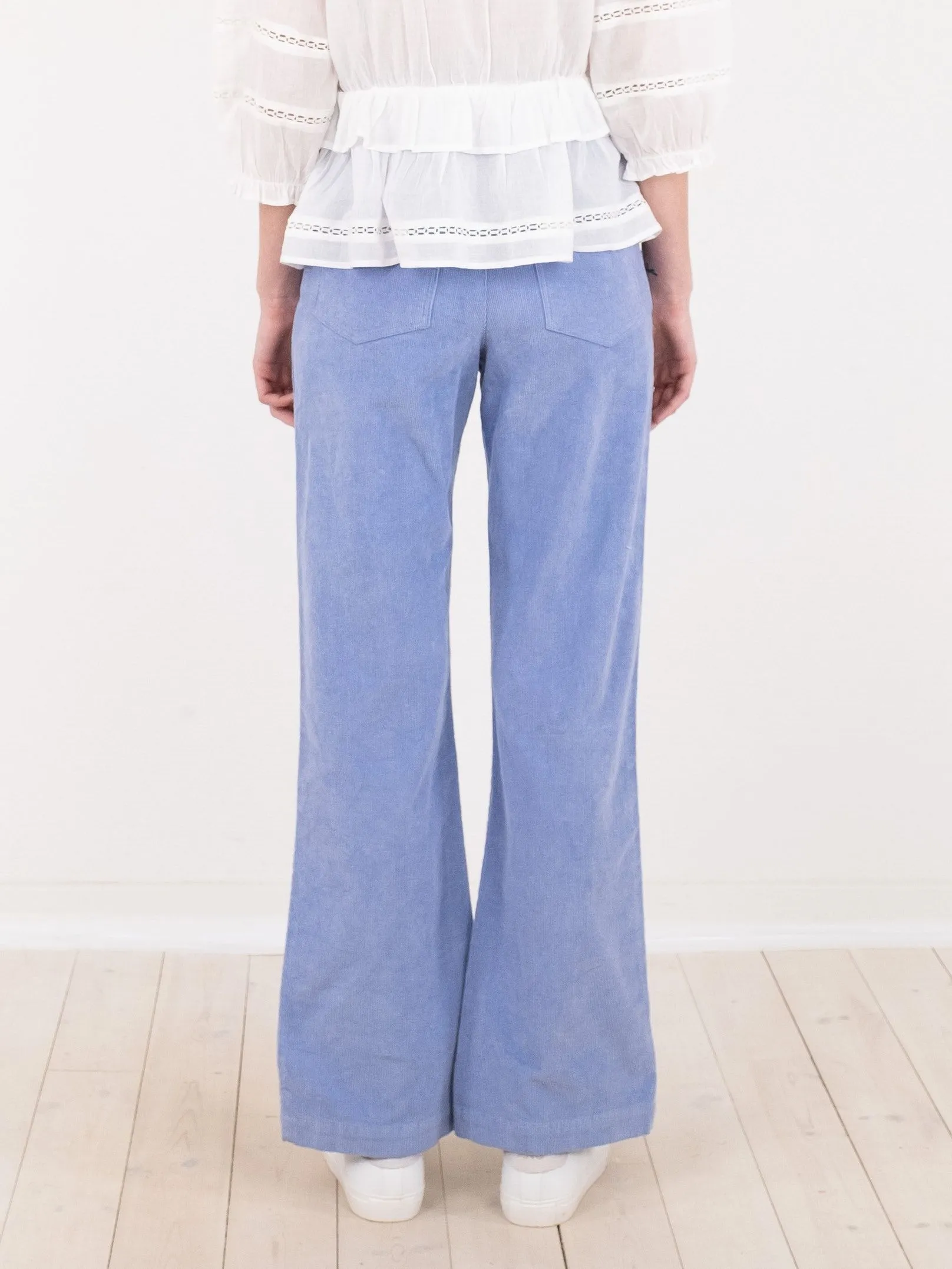 Jennifer Corduroy Pants - Light Blue