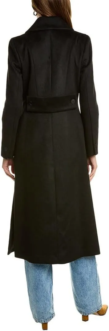 Kenneth Cole Wool-Blend Maxi Coat