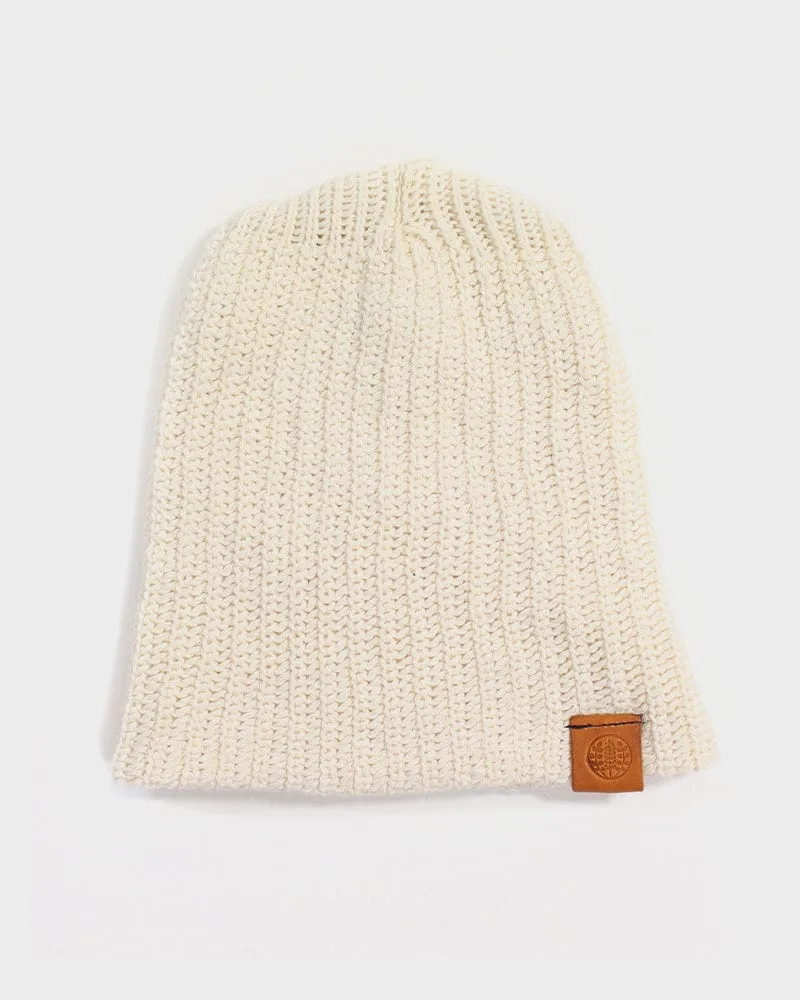 Kiriko Original Knit Cap, Cream, 6 ˝