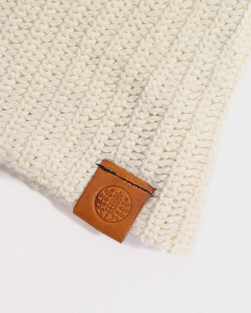 Kiriko Original Knit Cap, Cream, 6 ˝