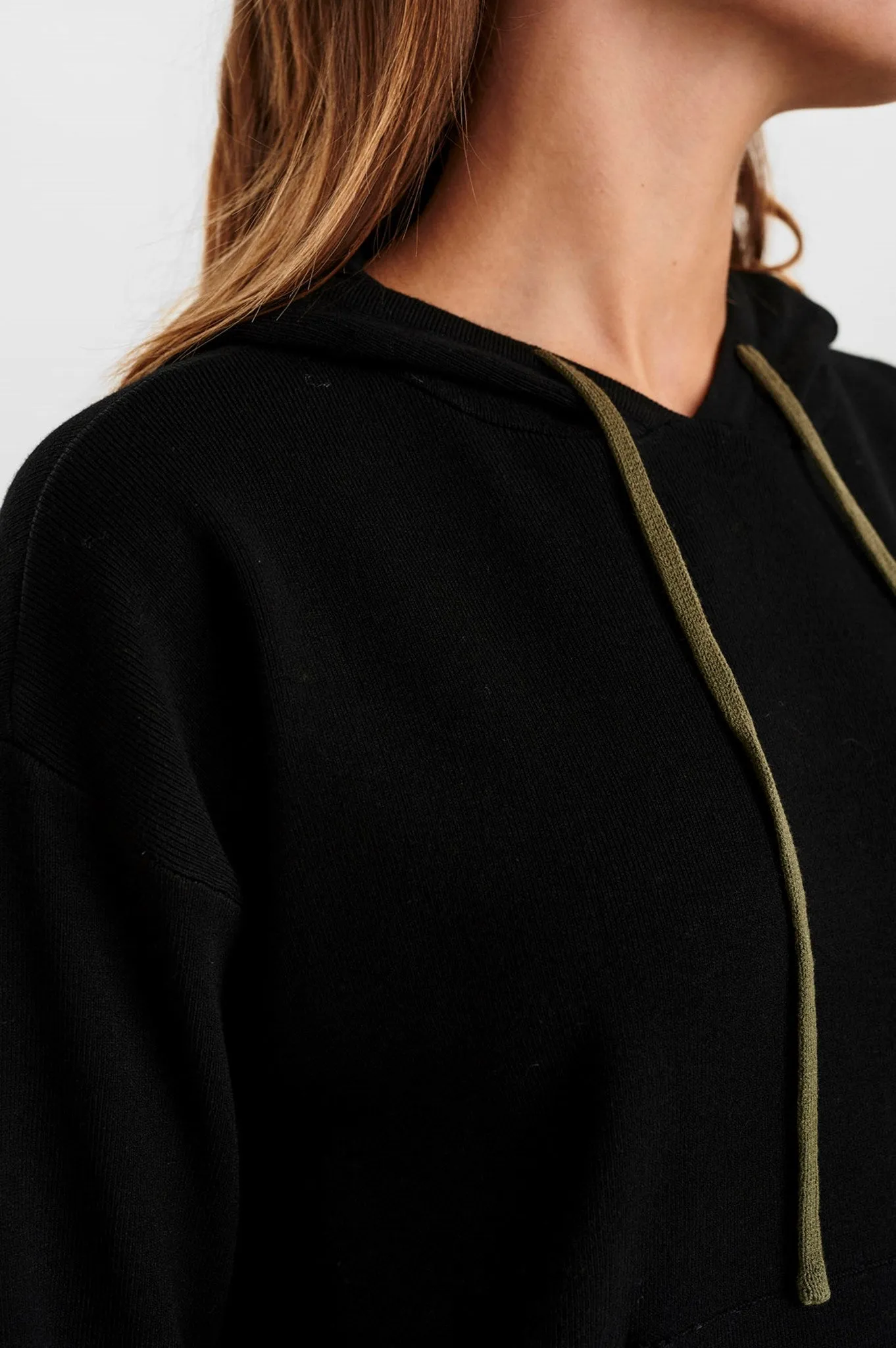 NUMALONE KNIT HODDIE - Caviar