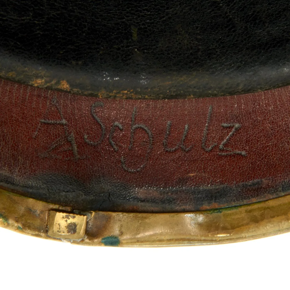 Original German WWI Prussian Guard Regiment M1895 Pickelhaube Spiked Helmet