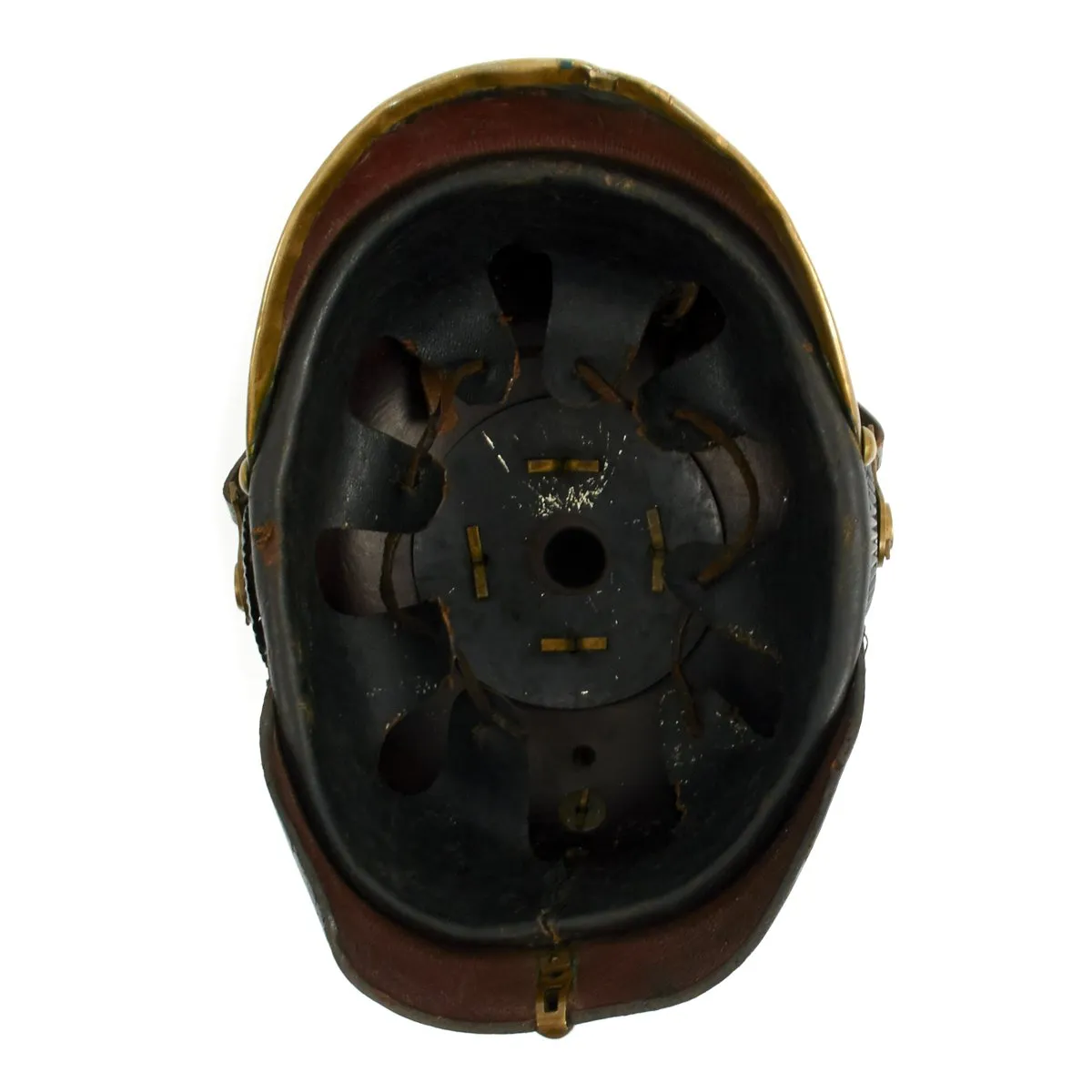 Original German WWI Prussian Guard Regiment M1895 Pickelhaube Spiked Helmet