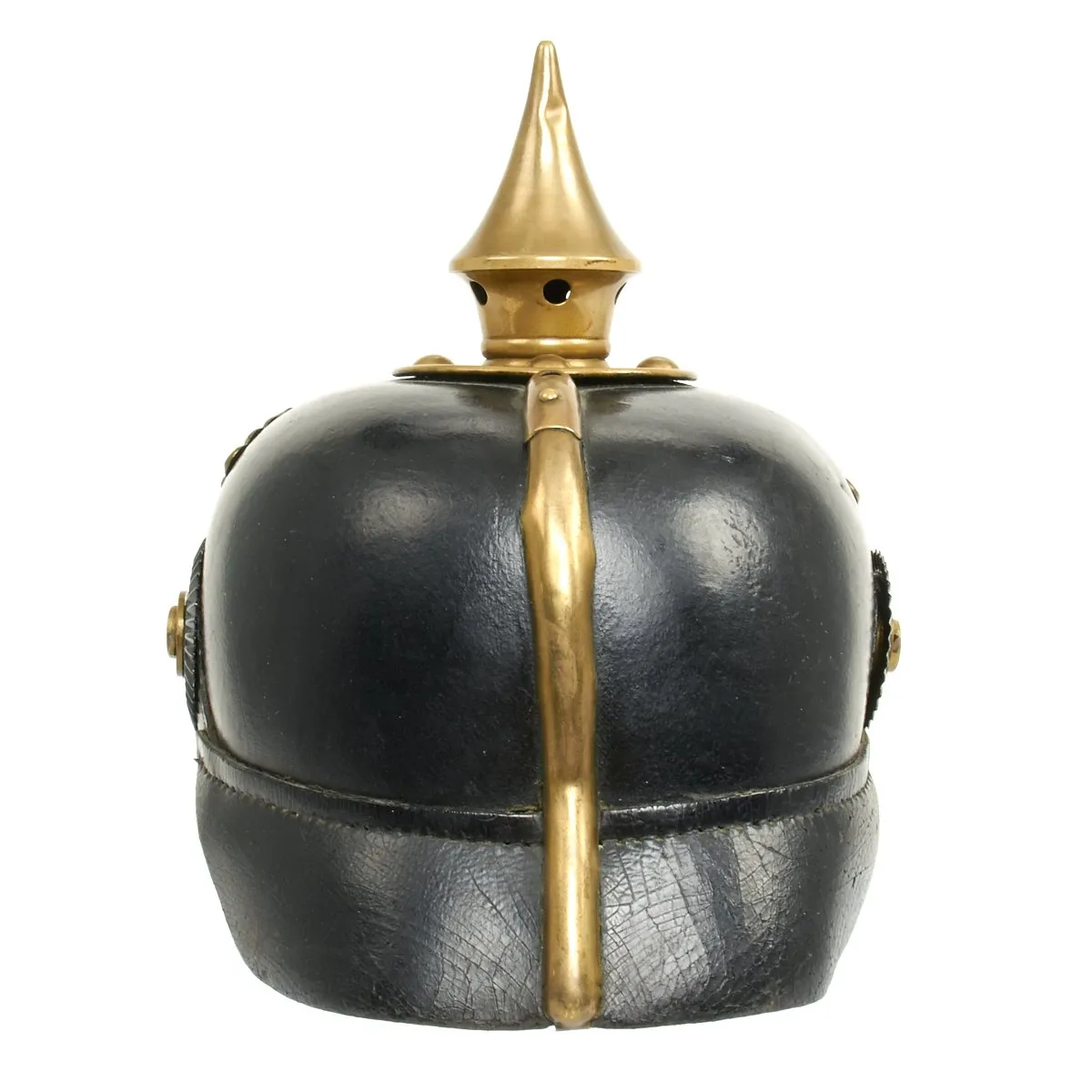 Original German WWI Prussian Guard Regiment M1895 Pickelhaube Spiked Helmet