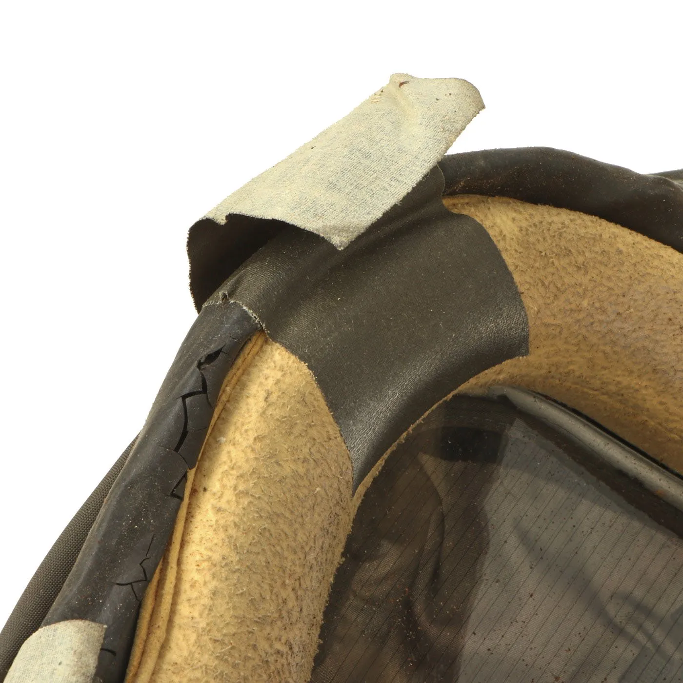 Original U.S. Cold War K-1 High Altitude Partial Pressure Helmet with Original Faceplate - Lockheed U-2 Spy Plane - Dated 1955