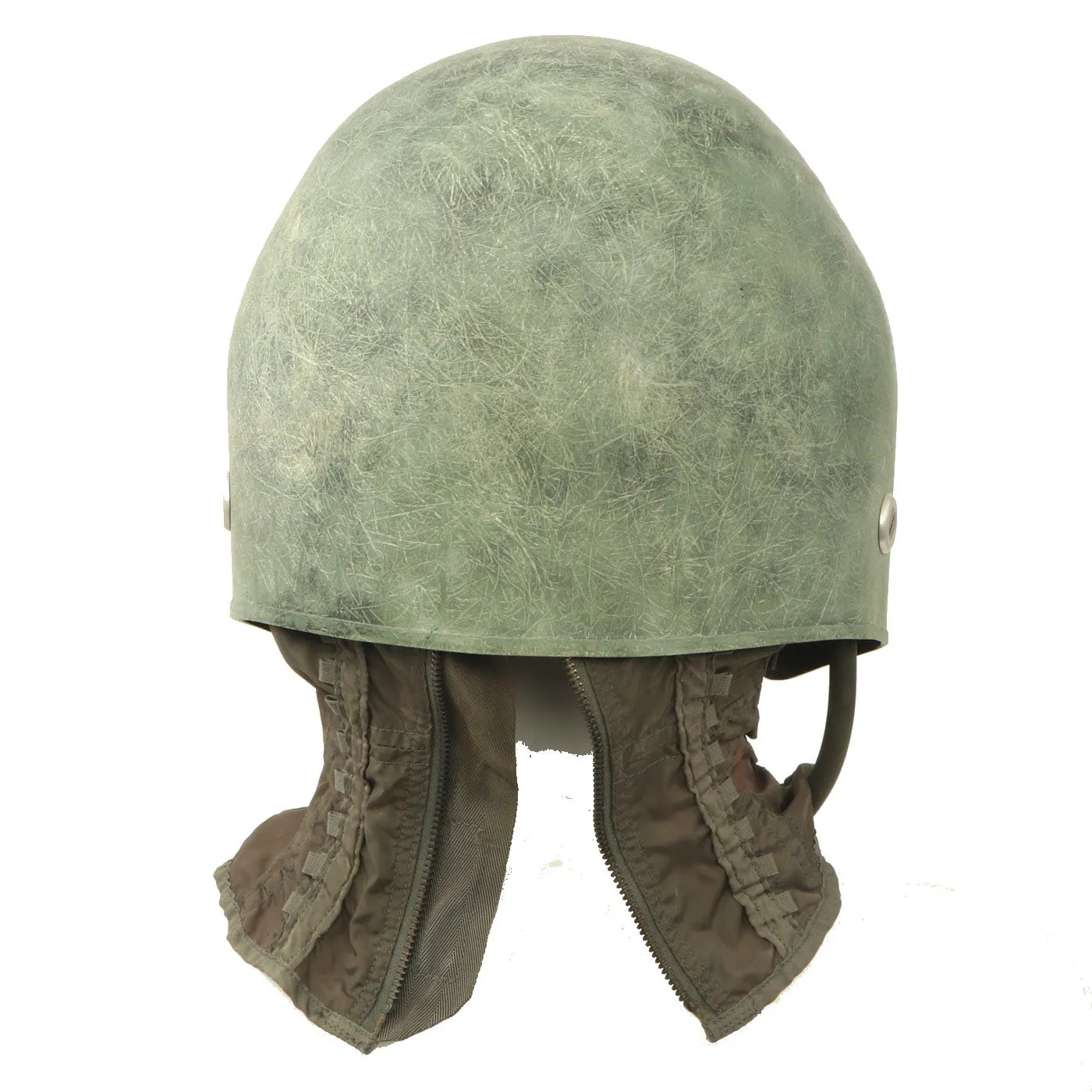 Original U.S. Cold War K-1 High Altitude Partial Pressure Helmet with Original Faceplate - Lockheed U-2 Spy Plane - Dated 1955
