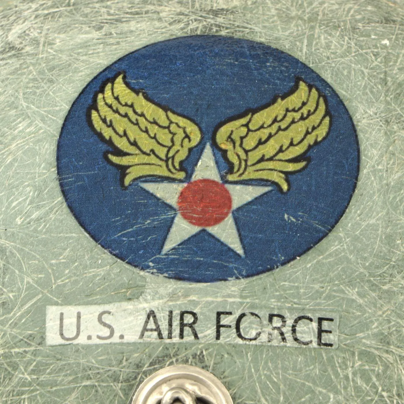 Original U.S. Cold War K-1 High Altitude Partial Pressure Helmet with Original Faceplate - Lockheed U-2 Spy Plane - Dated 1955