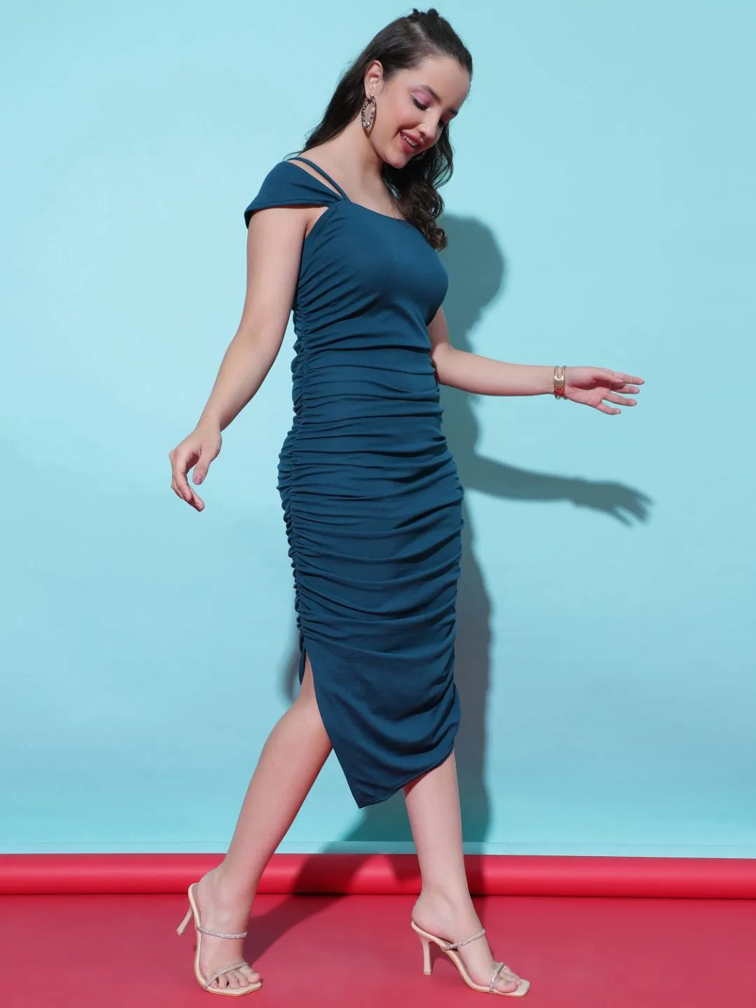 Rama Serenity Ruched Sheath Dress