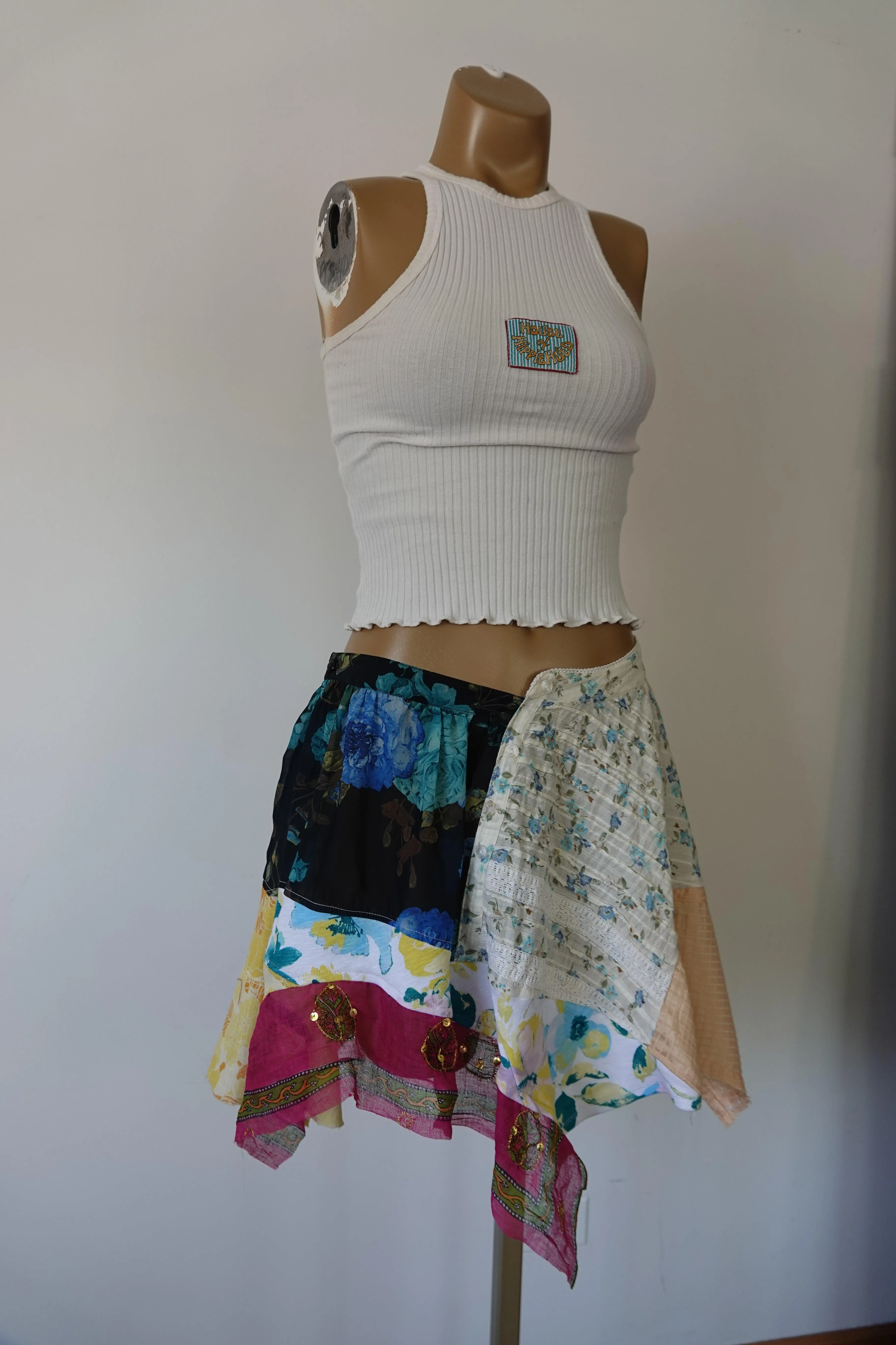 Reclaimed Mind Shaker Mini Skirt