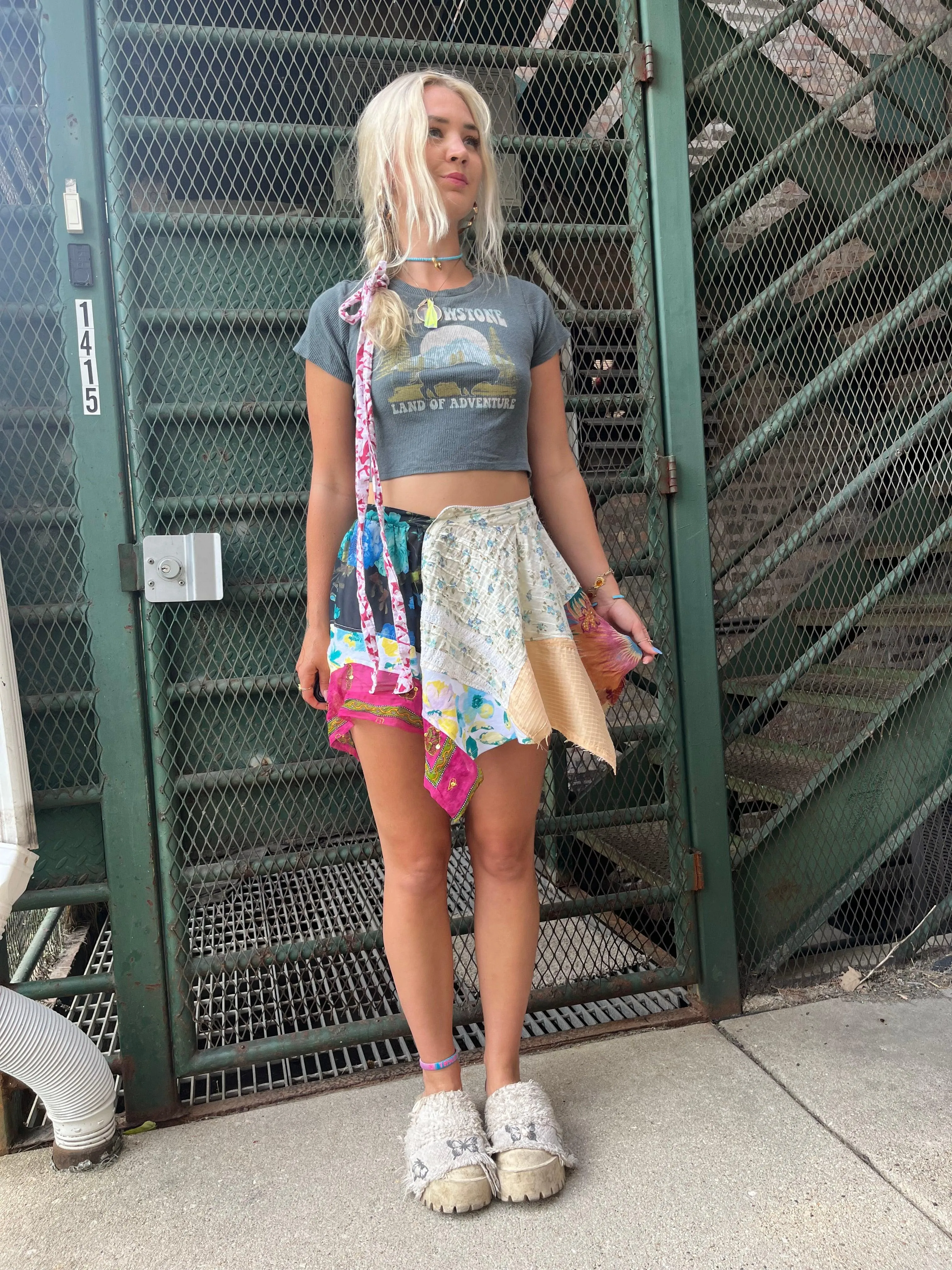 Reclaimed Mind Shaker Mini Skirt
