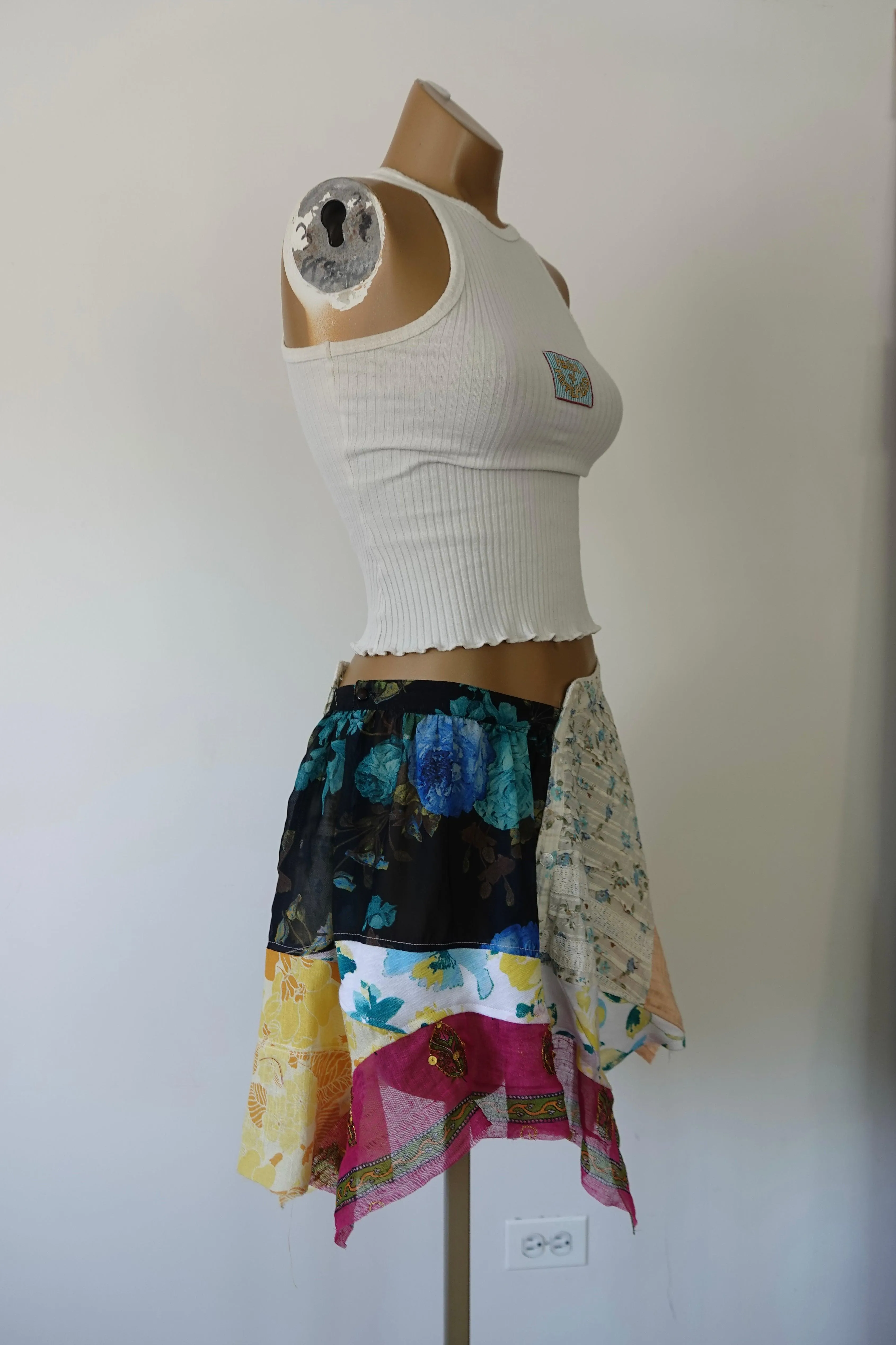 Reclaimed Mind Shaker Mini Skirt