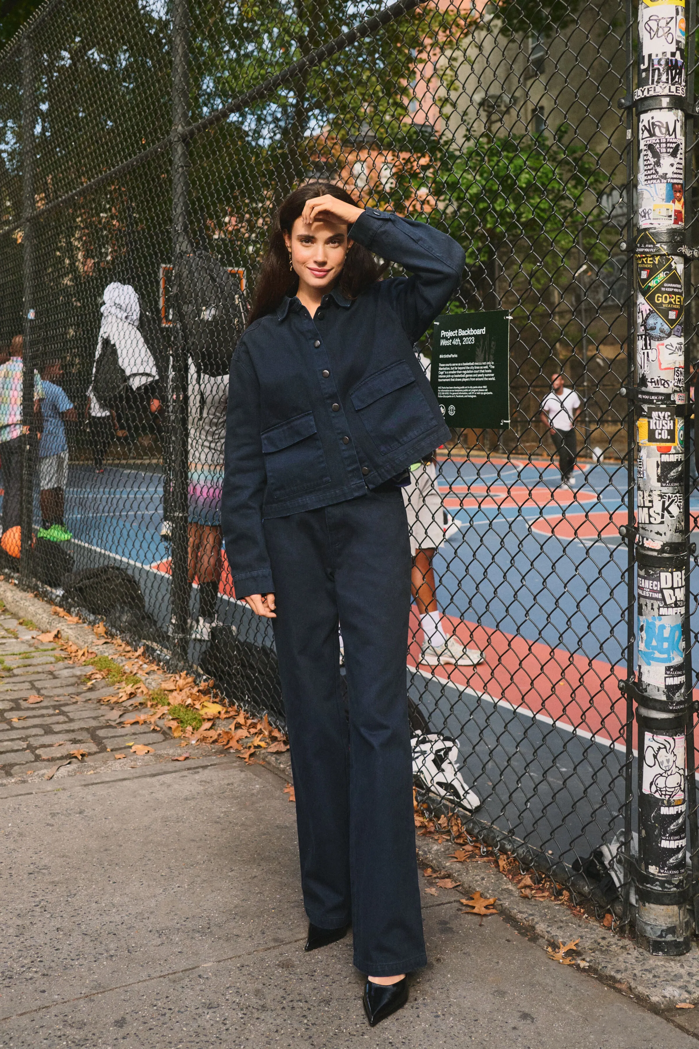Saint Tropez Ilu Denim Jacket - Midnight