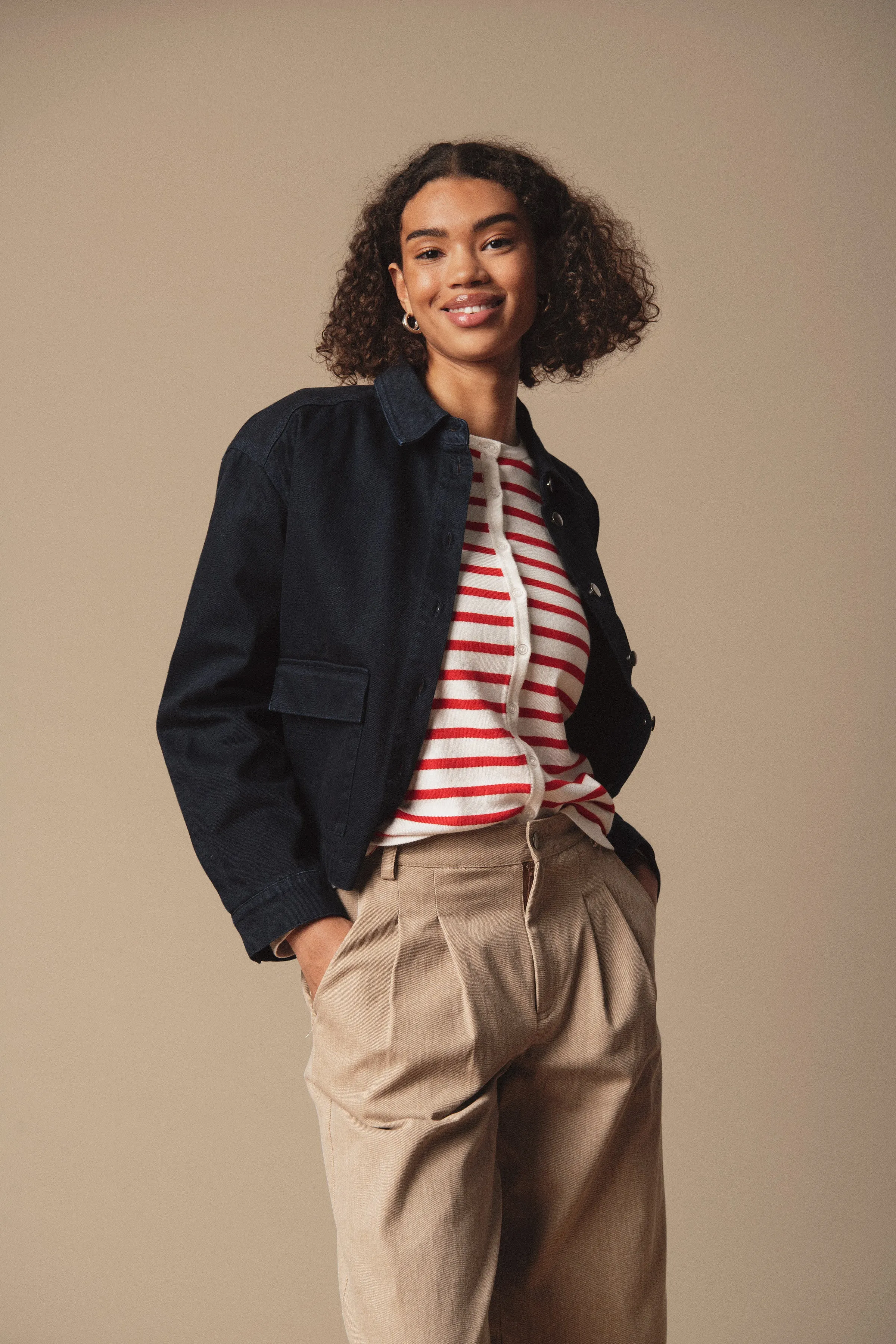 Saint Tropez Ilu Denim Jacket - Midnight