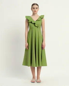 The Albany Fern Cotton Dress