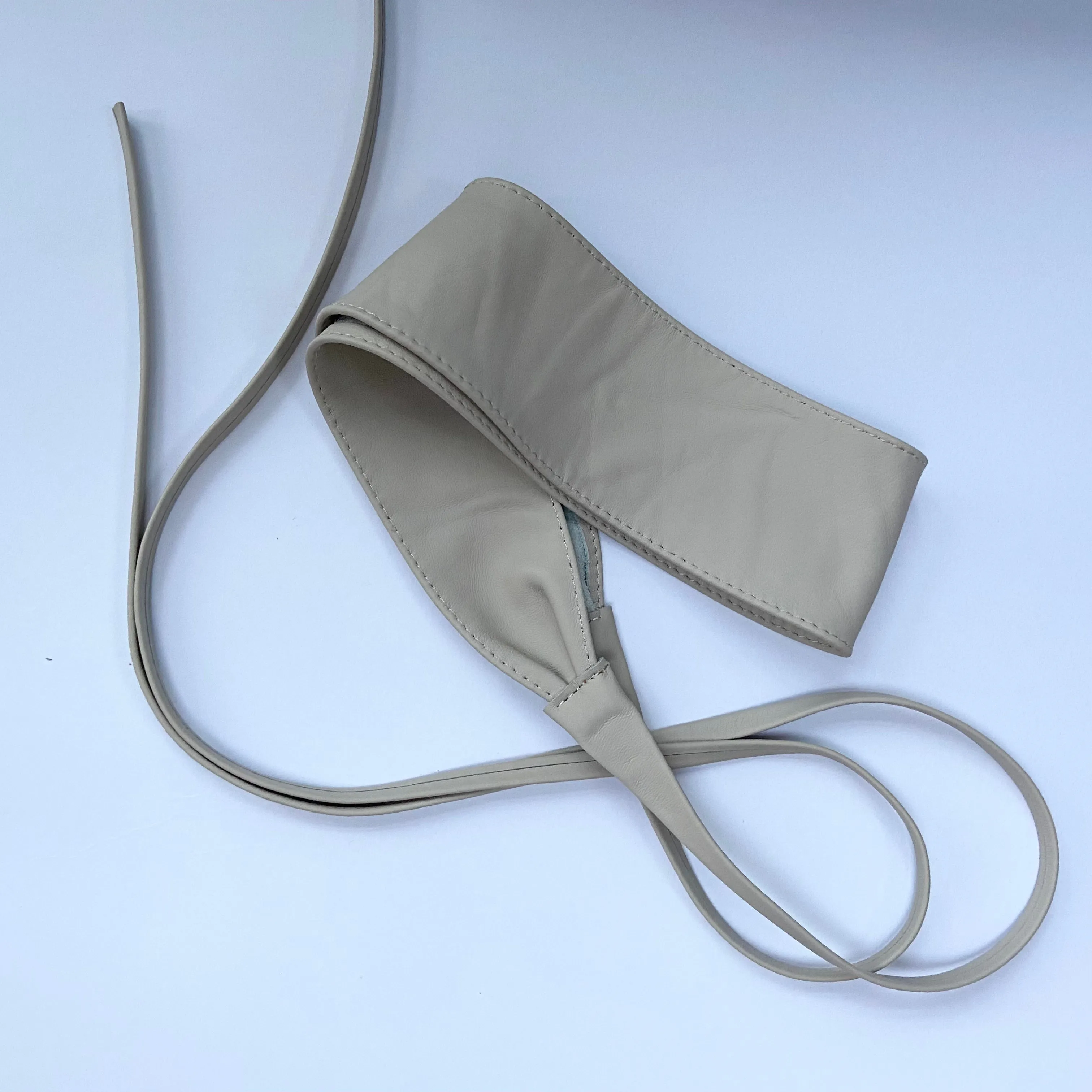 The Obi Leather Wrap Belt