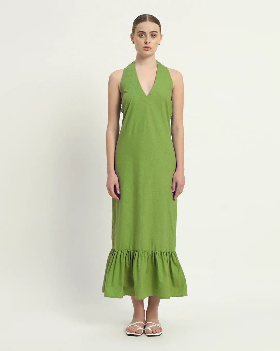 The Wellsville Fern Cotton Dress