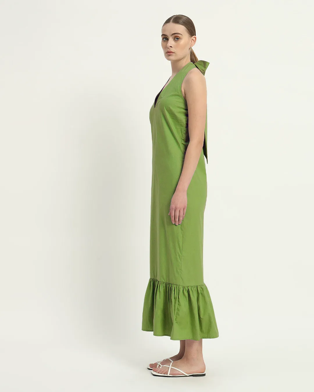 The Wellsville Fern Cotton Dress