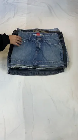 Trendy Y2K Distressed Denim Skirt (GRV-11-070)