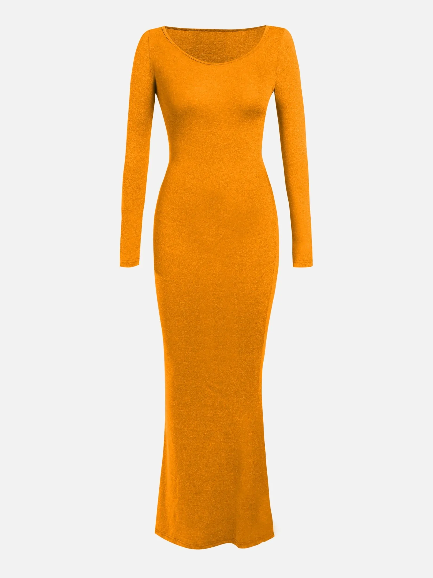 Vintage Long Sleeve Bodycon Dress
