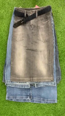 Y2K 2024 Denim Midi Skirts (SR-019)