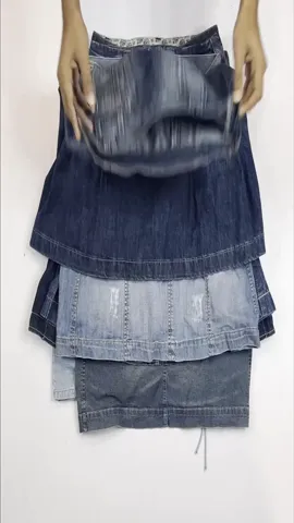 Y2K Denim Midi Skirts "300 Pieces" (REP-011)